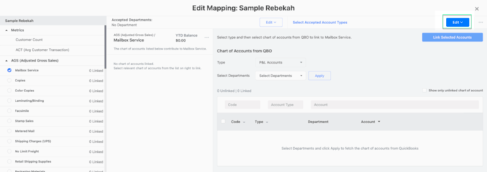 Edit AcceptedAccount Types