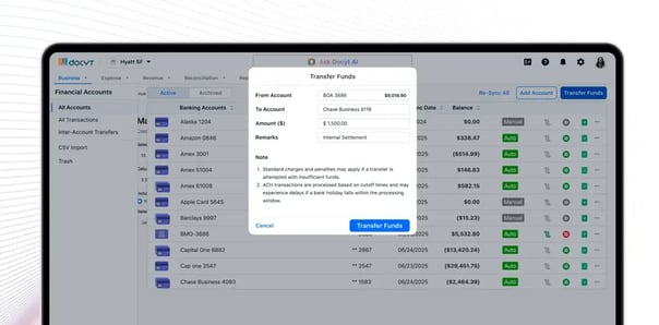 Inter-Account-Transfers