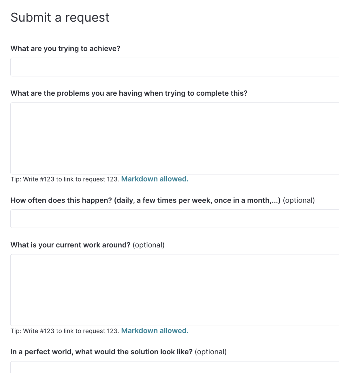 How do I Submit a New Feature Request Feedback to Docyt?